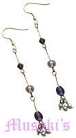 Glass Beaded Earring - click here for large view